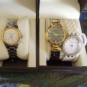 Set of 3 Anne Klein Watches